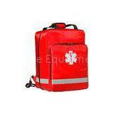 Outdoor Red Medicial Rescue Nylon Red Sports First Aid Kit 35 * 25 * 51cm