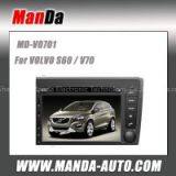 HD touch screen dvd car radio for Volvo S60 V70 car multimedia navigation system with Bluetooth audio Radio fm am