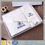 Luxury Hotel Bath Towel White Coffee Hotel Bath Towel Embroidery Logo thumbnail-2