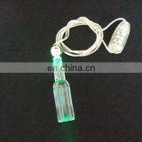 Plastic Flashing Led Bottle Necklace for Concert,party,xmas Gift