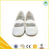 2015 New Design White Leather Nurse Shoes White Lace Up Nurse Shoes thumbnail-3