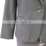 Lady High Quality Hot Sale Stripe Blazer Suit thumbnail-2