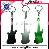 Promotion metal guitar keychain bottle opener