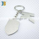 High Quality Custom Metal Keychain With Letter and Badge thumbnail-2