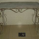 Metal Outdoor Folding Table Coffer Table Round Table thumbnail-4