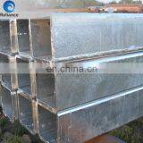 Hot Dipped Galvanized Welded Rectangular / Square Steel Pipe 4x4 Galvanized Square Pipe Metal Fence Post thumbnail-2