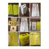 Medical Waste Collection Safety Boxes 5.0l Cardboard Sharps Container Medical Waste Safety Boxes Supplies thumbnail-2