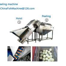 Peeling machine for Onion