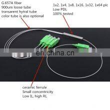 1/2*16 Fiber Optic Mini Module Blockness Type PLC Optical Splitter 0.9mm SC/LC UPC/APC Connector Singlemode PLC Splitter thumbnail-3