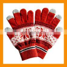 Custom Logo Cell Phone Smartphone Touch Gloves Winter Tactile Texting Touchscreen Gloves Touch Screen Glove thumbnail-2