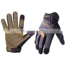 HANDLANDY Breathable Flexible Anti Slip Touch Screen Safety Working Gloves Cut Resistance Cycling Gloves Full Finger For Men thumbnail-1