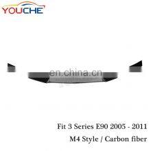 Carbon Fiber M4 Style Rear Trunk Spoiler for BMW E90 & E90 M3 Sedan 318i 320i 325i 330i 2005 - 2011 thumbnail-2