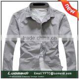 2015 Latest Shirt Designs for Man/plus Size Man Shirts/100% Cotton Fabric Shirts thumbnail-1