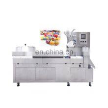 High Efficiency Pillow Type Small Pouch Lollipop Wrapping Packing Machine thumbnail-1