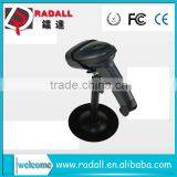 Trade Assurance RD 2011 Laser Long Range Automatic Sensing and Scan Handheld Laser Wired Barcode Scanner for Supermarket