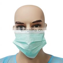 3 ply colorful adult medical face mask disposable nonwoven face mask factory direct sale
