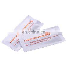 Medical povidone  sterile lemon glycerine swab sticks