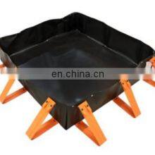 8'x10'x12'' 30 Oz. Chemical Resistant Quick Snap Release Collapsible Foam Wall Oil Spill Berm thumbnail-3