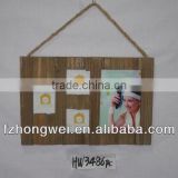 HONGWEI High Quality Eco-friendly Antique Handmade Brown Natural Wooden Photo&Picture Frame for Home Decoration