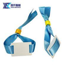 Smart Tag UHF RFID Wholesale Factory Cheap RFID Tyvek Wristbands Disposable DuPont Paper Bracelet For Event Music Festival thumbnail-4