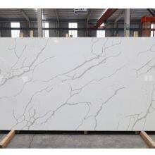 Code：1003，Calacatta Artificial Stone Quartz Slab Kitchen Countertops thumbnail-1