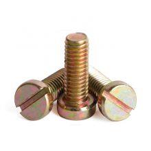 Carbon Steel/ Stainless Steel Slotted Round Head Screw/Pan Head Machine Screw thumbnail-3