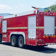 Export 6 Square Water Tank Fire Truck Dongfeng Export Water Tank Fire Truck Fully Functional Support Customization thumbnail-4