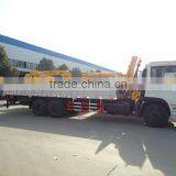 Dongfeng 6x4 Tianlong 8 Ton Truck Crane,crane Truck China Factory thumbnail-1