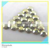 Dome Metal Octagonal Studs Iron on Flatback Black Aluminum Rhinestuds thumbnail-6