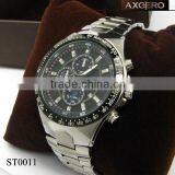 2015 Superior Quality Men Sport Stainless Steel Quartz Watch thumbnail-1