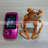 Customized Tiger Shape Stand on Desk Pvc Rubber Mobile Phone Holders thumbnail-1