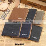 High Quality Bifold Canvas Wallet Credit Card Holder Canvas Wallet Clip thumbnail-1
