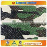 2016 Camouflage Leather Fabric for Making Shoe in China Shoe Factory in Swiden Market