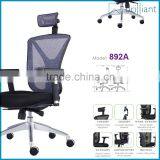 892A High Back Ergonomic Executive Chair With Headrest in Mesh Quality Choice thumbnail-4