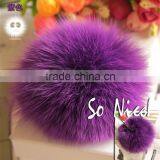 New Design Genuine Fox Fur Ball for Keychain Bag Toy Accessories thumbnail-1