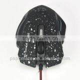 Super Sensitive Professional Wired 6D Gaming Mouse With Gold Head