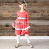 Cotton Stripes Hot Sale Kids Shirts Lovely Girls T Shirts Vertical Stripes Long Sleeves t Shirt Kids thumbnail-4