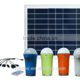 solar electricity generating system for home emergency portable solar led light