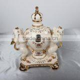 Home Decor Classic Luxury Clock / Porcelain Clock thumbnail-2