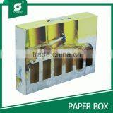 RECYCLE BEER WINE BOTTLE BINS FOR PRINTED GIFT CARDBOARD