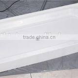 SUNZOOM Single Threshold Shower Base,thin Shower Tray,left and Right Center Drain Shower Base, thumbnail-1