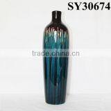 Vase for Decorative Double Color Ceramic Outdoor Flower Vase thumbnail-6