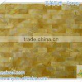Brick Yellow Mother of Pearl Mosaic Gold Shell Mosaic Wall Tile thumbnail-4