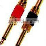 6.35MM MONO PLUG METAL WITH SPRING thumbnail-1