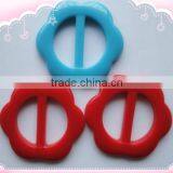 Flower Plastic Buckles for Kids Clothes,garment Accessory,backpacks thumbnail-1