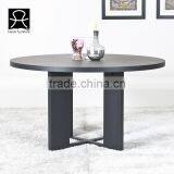 HANM Modern Design Solid Wood Round Dinning Table Home Furniture thumbnail-2