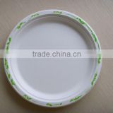 biodegradable tableware,disposable plate,sugar cane pulp plate,paper pulp plate