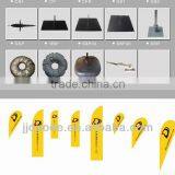 Shortest Delivery Time Custom Beach Flag Base NO MOQ