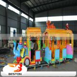 New Design High Quality kids electric amusement train rides with ce approved