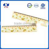 School Supply 15cm Wooden Straight Scale Rulers Ruler With Sticker Wrapper thumbnail-3